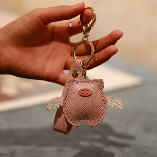 Flying Piggy Keychain